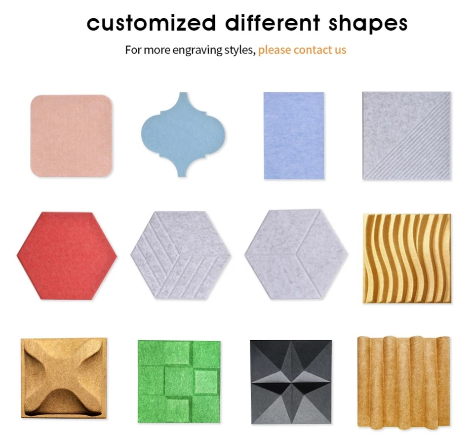 Pet Polyester Acoustic Panel factory