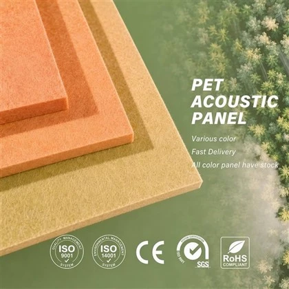 Paneles de fieltro acústico